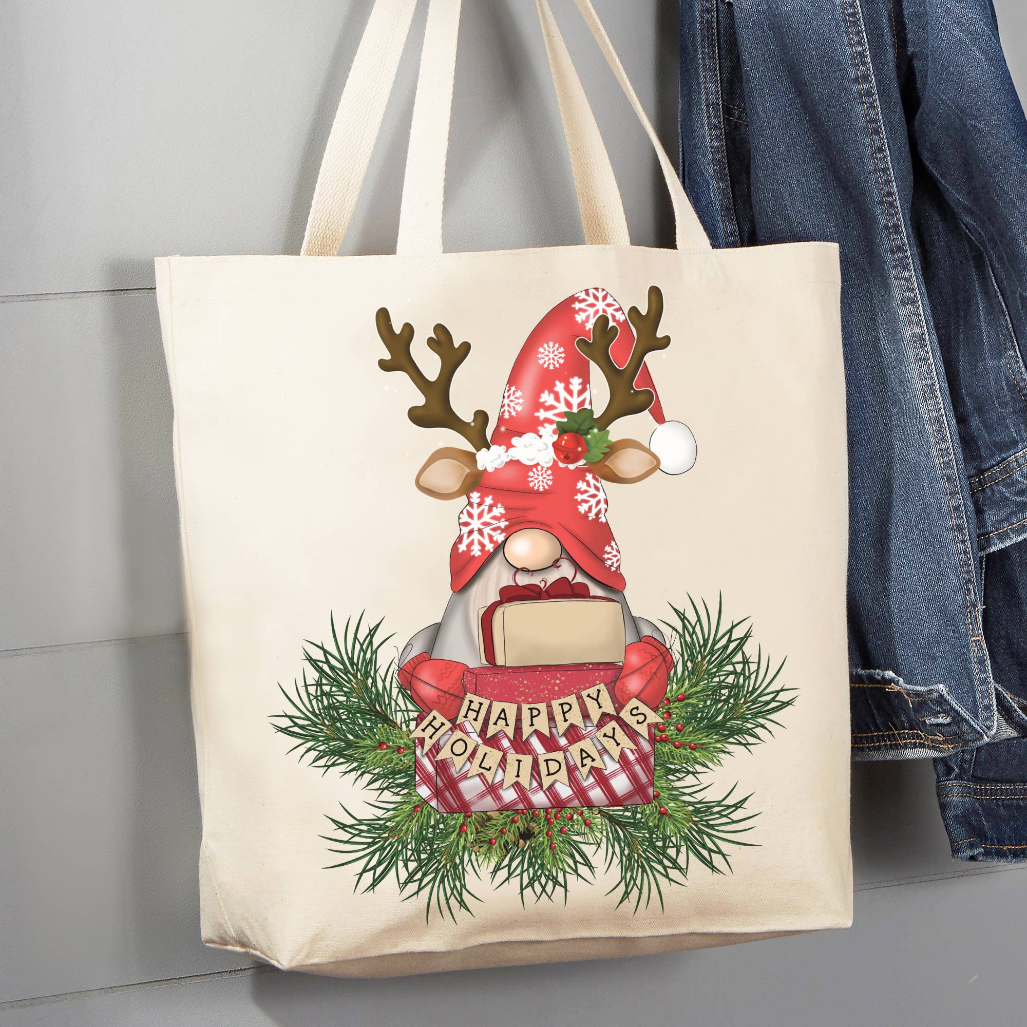 Christmas tote on sale