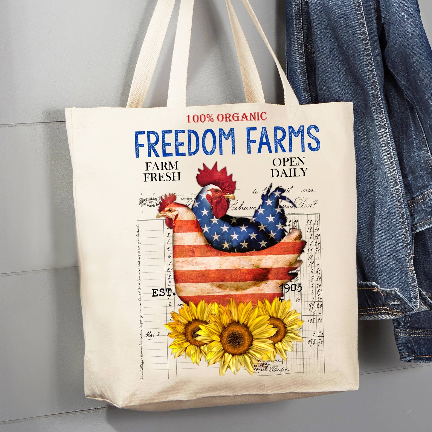 Cotton Canvas Tote Bag