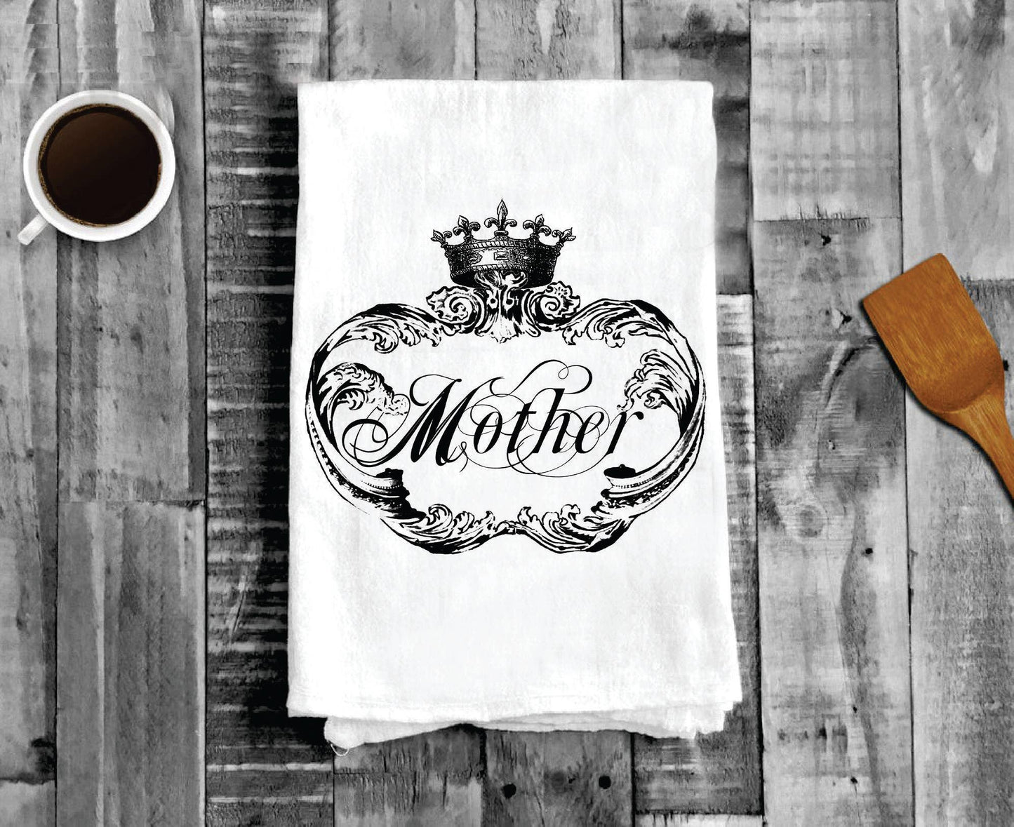 Mother Crown, Cotton Tea Towels