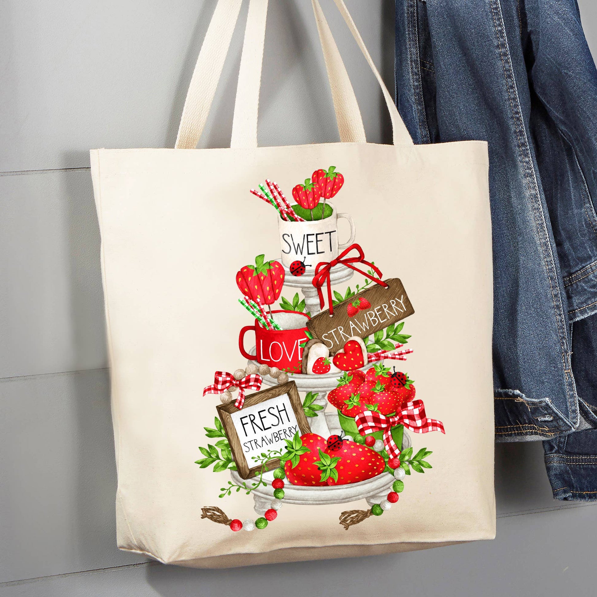 Cotton Canvas Tote Bag