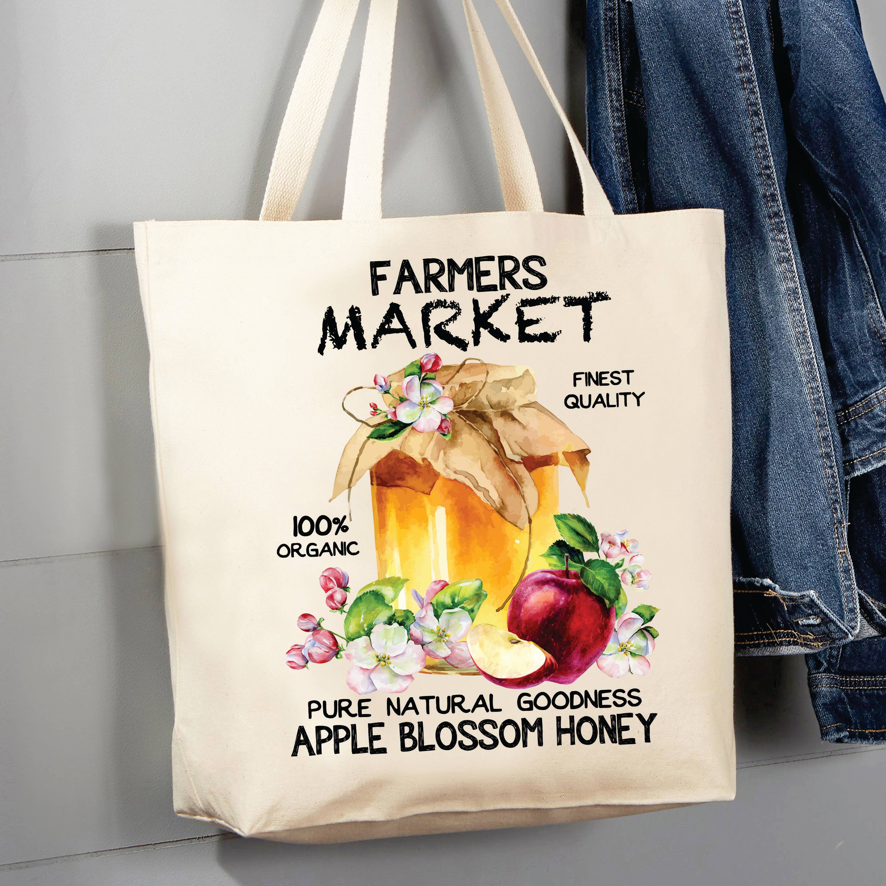 Farmers market tote discount bag