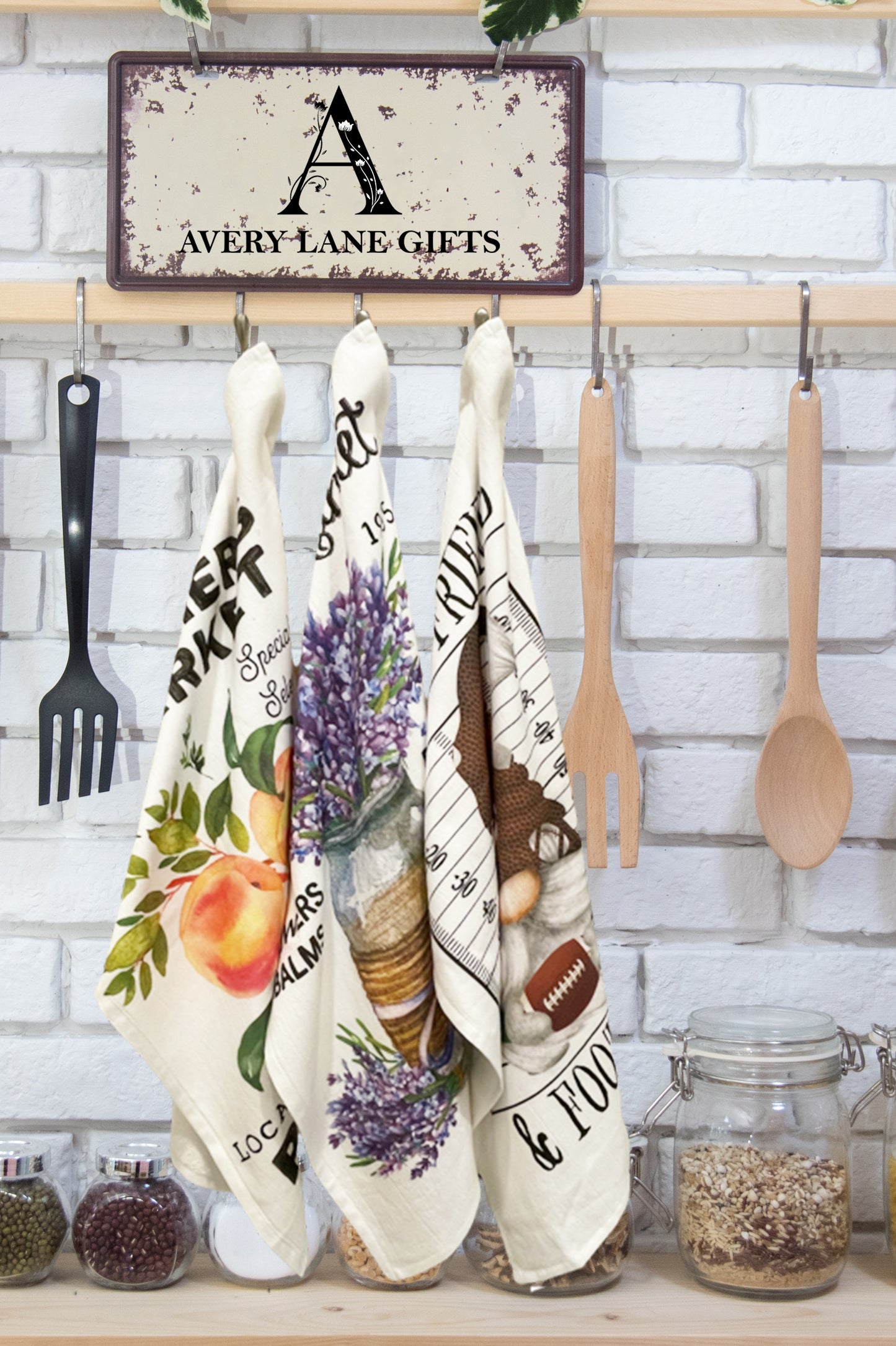 Blackbird Gardens Halloween Cotton Terry Towels Kitchen