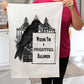 Bewitched Dog Broom, Cotton Terry Towels